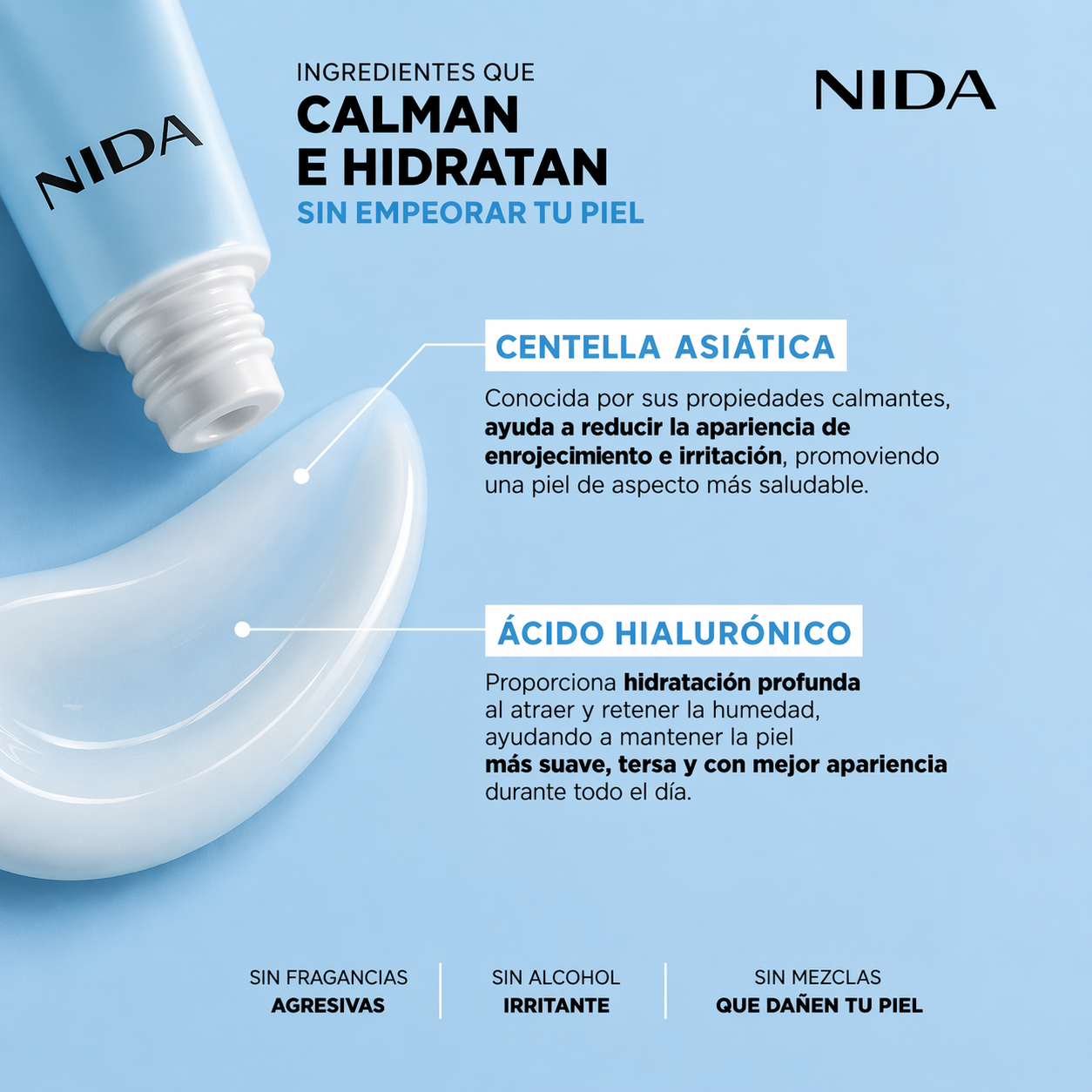 CREMA NIDA HIDRATANTE VIRAL 100ML