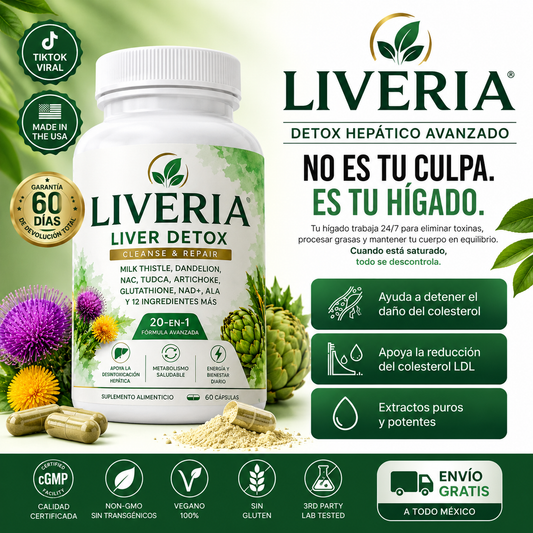 Liveria  Detox Hepático Avanzado