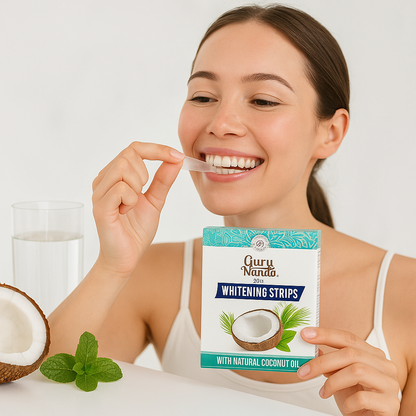 Tiras Blanqueadoras Premium: el Secreto de una Sonrisa Segura y Natural.