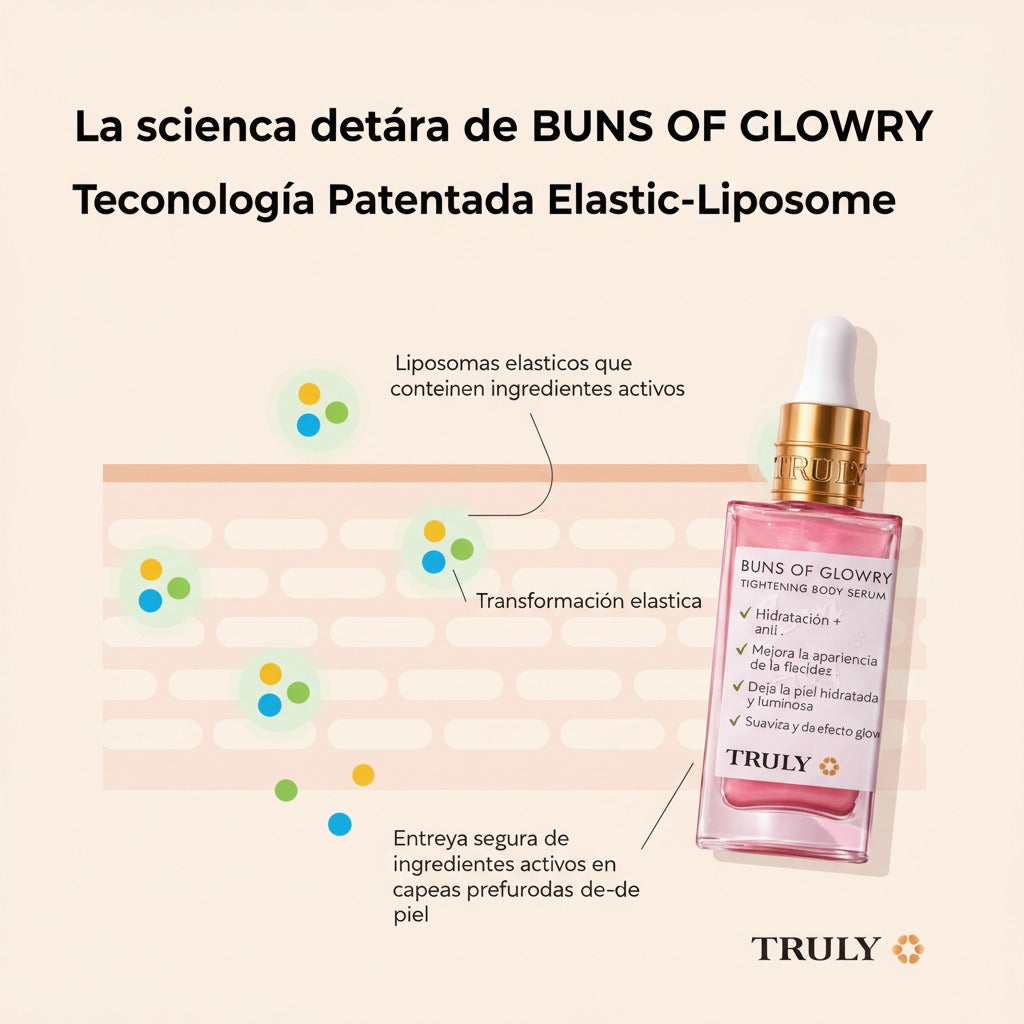 🌸 Truly – Buns of Glowry  El secreto para lucir segura, fresca y sin molestias.