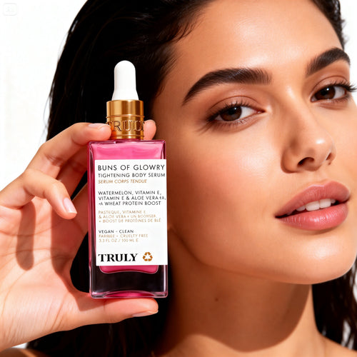 🌸 Truly – Buns of Glowry  El secreto para lucir segura, fresca y sin molestias.